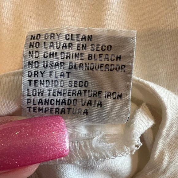 Vintage GrannyCore Nautical Drop Sleeve 3D Gardy Oversized Tee Top, Size M/L - Picture 9 of 9